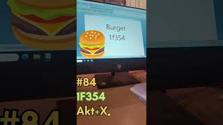 🍔 burger symbol in ms Word #burger #enjoy #msword #symbole #learning #keyboard #2024 #india #basic