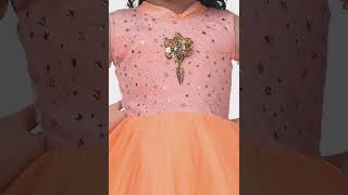 Brand: GenericRim Mumbai Cotton Blend Girl's Knee Length Doll Frock for Kids