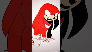 Knuckles Sandwich #sonic #tails #knuckles #sega #regularshow #parody #meme