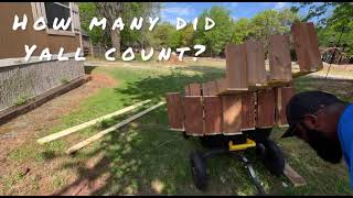 DIY: Building planter boxes for cattle panel trellis #diy #garden #gardenlife #growyourownfood