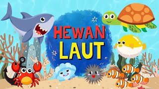 Belajar Nama-nama Hewan Laut untuk Anak-anak | Mengenal Nama-nama Makhluk Laut | Si Kecil Pintar