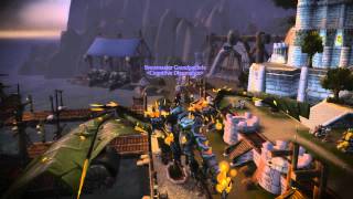 WoW: Riding above Stormwind