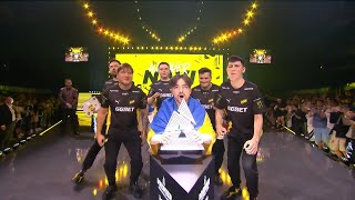 Момент победы NaVi на Blast Premier Spring Final 2022