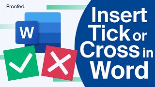 Insert a Check or Cross in MS Word for Mac