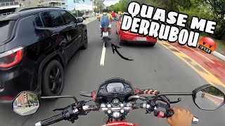 MOTOQUEIRO CHAMOU PRO RACHA E SE ARREPENDEU