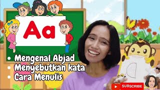 Huruf Aa | Tebak Kata Berawalan A | Literasi | Alphabet | Kid Song | Writing | Reading | Recognizing