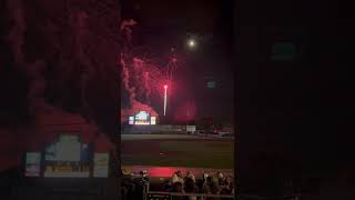 Fireworks Show from the TD Bank Ballpark. Go Somerset Patriots