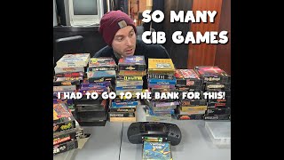 So Many CIB Retro Games | We had to go to the bank.