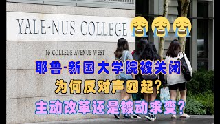 耶鲁-新国大学院关闭，为何反对声四起？Why do stakeholders take against Yale-NUS shutdown?