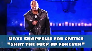 Dave Chappelle emmy 2020 acceptance for "sticks and stones"