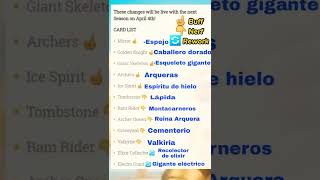 Cambios de balance de la próxima temporada - CLASH ROYALE