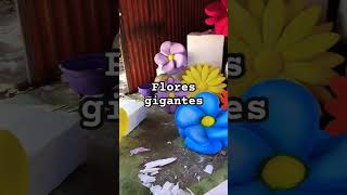 Flores gigantes no Goiás #amoartesanato #shortsviralvideo #artefacilartesanato #artesanatofeitoamao