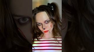 Quick Halloween makeup idea #clownmakeup #halloweenmakeuplook #halloween2024 #makeup #shortsmakeup