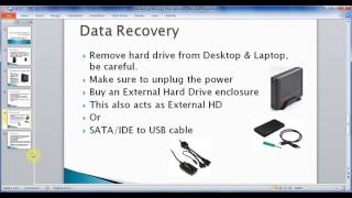 Data Backup, Data Recovery and Virus removal tools