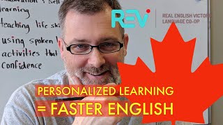 Personalized Learning = Faster English