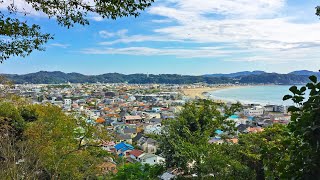 walk around seaside town of Kamakura, Japan • 4K HDR