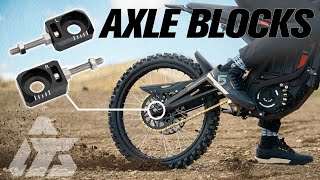 Tusk Racing Axle Blocks | Sur-Ron Light Bee X