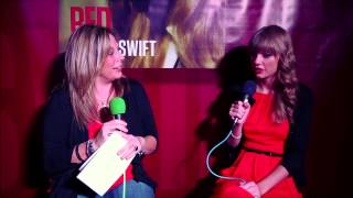 Kendall interviews Taylor Swift about her new album, RED