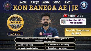 BMC WCD PMC  Most Expected Questions | JE SE Civil Engineering | #theinfinityacademy #wcd #bmc | D30