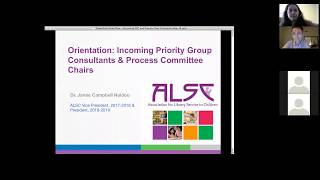 ALSC PGC Chair Orientation - May 2018