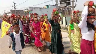 Jai Mata di || Kalash Yatra Samaroh || Bari Bathna, Katihar || USC Studios || Jai shree Ram