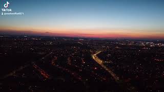 dji mavic mini 2 sunset