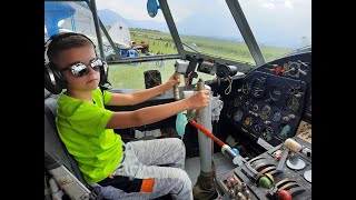 Primul meu zbor cu avion peste Bucegi cu unchiul Gusti