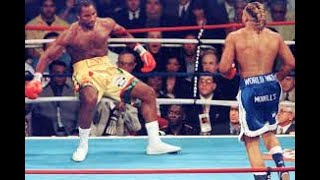 Lennox Lewis vs Shannon Briggs - Briggs almost slays Lewis!