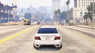 GRAND THEFT AUTO 5 PS4 - Driving [Free Roam Gameplay]