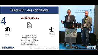 Conférence sur le Teamship, Claudio Chiacchiari et Erwan Bellard (Salon des Ressources Humaines,...