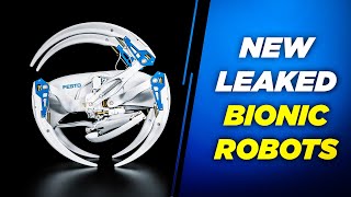 5 Coolest BIONIC ROBOTS With Artificial Intelligence By Festo Robotics