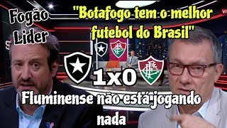 Fogão vence o Fluminense e lidera o Brasileirão. Tricolor esta próximo do Z4. @acimadtrubronegro