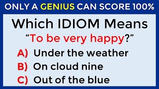 ENGLISH IDIOMS | CAN YOU SCORE 30/30? #challenge 1