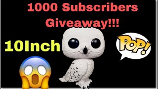 1000 SUBSCRIBER GIVEAWAY ANNOUNCEMENT!!! 🤗