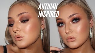 PERFECT AUTUMN MAKEUP TUTORIAL *JACLYN HILL X MORPHE PALETTE* | AMY WRIGHT