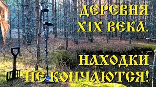 Деревня XIX века. Находки не кончаются! Поиск с X-Terra 705