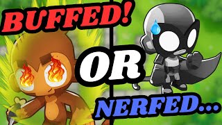 CHIMPS but Every Upgrade BUFFS OR NERFS RANDOMLY! Bloons TD 6