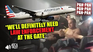 DISRUPTIVE PASSENGER Forces American Flight to Divert to Salt Lake City