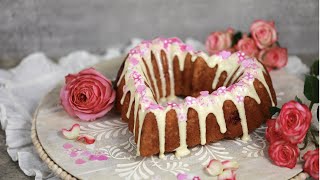 Pastel de Fresas con glaseado de Queso crema