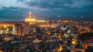 МАРОККО КАСАБЛАНКА ДОРОГА В ПОРТ Morocco Casablanca,