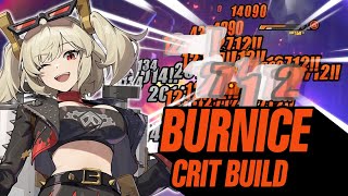 WHAT!! BURNICE CRIT BUILD IS INSANE?? MAXED OUT M0 BURNICE in Shiyu Defense 17 Ver. 1.3