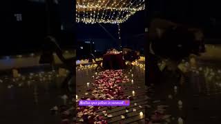 Romantic food setup/ romantic dinner setup/#dinner #romantic #love