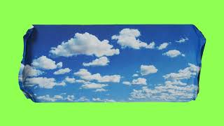 Paper fold sky Green Screen Template #greenscreen #4kfootage#screencrafter #paperfoldeffect