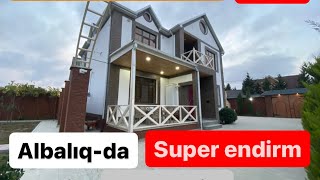 Buzovna Albalıqda Super Bağ Evi -  5 Yataq Otaqlı