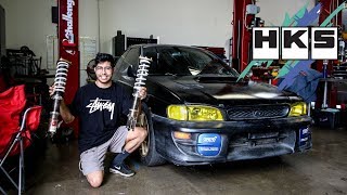 RSTI Build: GD HKS HiperMax lll Coilovers Install !