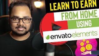 How to Earn Money Online from Home using Envato Elements in HINDI