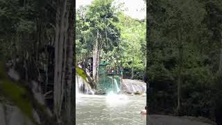 Second try -cambugahay falls (swing) #siquijor #cambugahayfalls