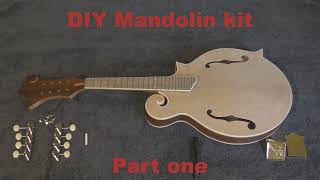 Guitar Build DIY Bluegrass mandolin Project part one No narration