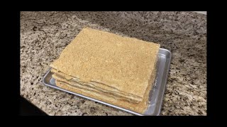 ТОРТ НАПОЛЕОН￼ Из Слоеного Теста Cake Napoleon