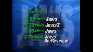 TBS "Jaws" marathon (1996)